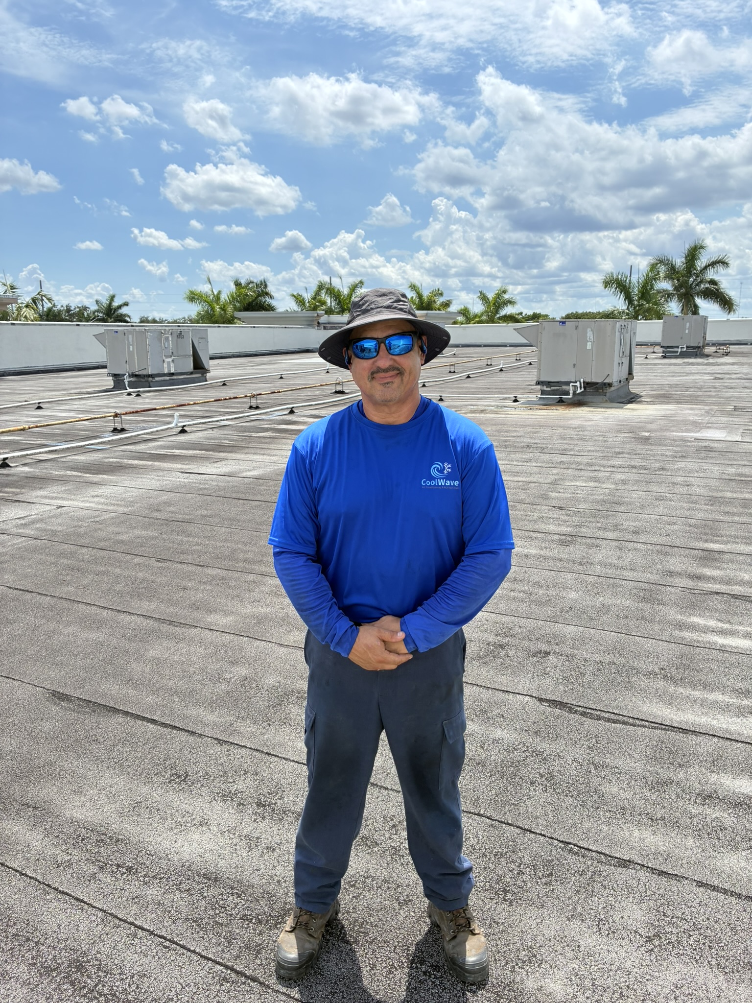 Danny Maldonado, owner of CoolWave Air Conditioning & Refrigeration